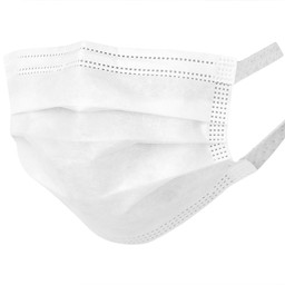 Khẩu trang 3 lớp Naturecare màu trắng (50 cái) ngăn khói bụi, vi khuẩn