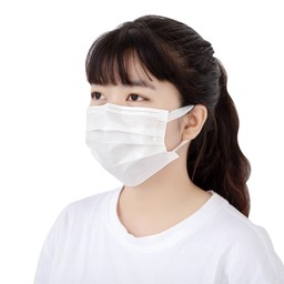 Khẩu trang 3 lớp Naturecare màu trắng (50 cái) ngăn khói bụi, vi khuẩn