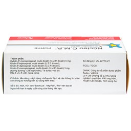 Viên nang cứng Núcleo C.M.P Forte Ferrer điều trị bệnh lý thần kinh ngoại biên (6 vỉ x 5 viên)