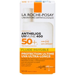 Sữa chống nắng La Roche-posay Laboratoire Dermatologiue Anthelios Uvmune 400 Invisible Fuild SPF50+ PA++++ 50ml
