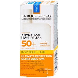 Sữa chống nắng La Roche-posay Laboratoire Dermatologiue Anthelios Uvmune 400 Invisible Fuild SPF50+ PA++++ 50ml
