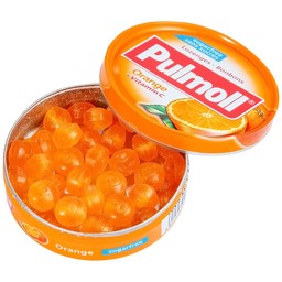 Kẹo Ngậm Không Đường Vị Cam Và Vitamin C Pulmoll (45g)