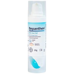 Gel trị sẹo Bepanthen Anti-Scar ngăn ngừa hình thành sẹo đỏ và sẹo lồi (20g)