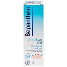 Gel trị sẹo Bepanthen Anti-Scar ngăn ngừa hình thành sẹo đỏ và sẹo lồi (20g)