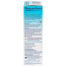 Gel trị sẹo Bepanthen Anti-Scar ngăn ngừa hình thành sẹo đỏ và sẹo lồi (20g)