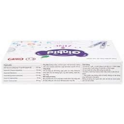 Siro Ginkid ZinC bổ sung kẽm hỗ trợ tăng sức đề kháng (4 vỉ x 5 ống x 5ml)