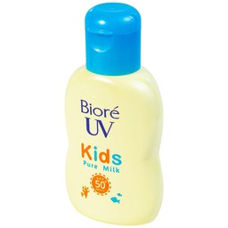 Sữa chống nắng cho bé Biore UV Kids Pure Milk SPF 50+ PA+++ bảo vệ da, dịu nhẹ (70ml)