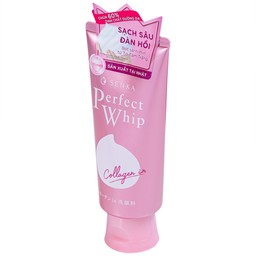 Sữa rửa mặt Perfect Whip Collagen In Senka loại bỏ bụi bẩn, bã nhờn và cải thiện độ đàn hồi (120g)