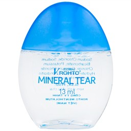 Nhỏ mắt V.Rohto Mineral Tear 13ml hỗ trợ dưỡng ẩm, bổ sung khoáng chất