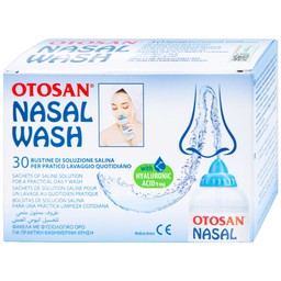 Bộ rửa mũi Otosan Nasal Wash Kit (30 gói) làm sạch sâu, ngừa viêm xoang, viêm mũi dành cho trẻ trên 6 tuổi