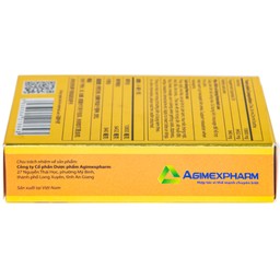 Dầu gió lăn Red Lion Medicated Oil Yellow Agimexpharm ấm da vùng xoa, sử dụng massage hỗ trợ thư giãn (24ml)