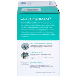 Máy đo huyết áp bắp tay Microlife B3 Comfort hỗ trợ đo huyết áp, nhịp tim