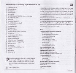 Nhiệt kế hồng ngoại đo trán Microlife NC200