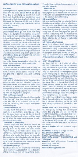 Gel ngậm họng Otosan Throat Gel Forte 14 gói x 10ml hỗ trợ điều trị viêm họng cấp tính