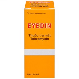 Thuốc tra mắt Eyedin Makcur điều trị nhiểm khuẩn mắt (5ml)