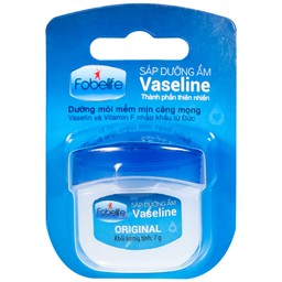 Sáp dưỡng ẩm Vaseline Original Fobelife giữ ẩm, bảo vệ da khô, nứt nẻ (7g)