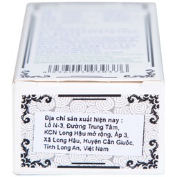 Dầu gió nóng Medicated Hong Kong Zung Seon 10ml hỗ trợ điều trị phong thấp, đau lưng nhức mỏi