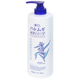 Sữa tắm dưỡng da Reihaku Hatomugi Body Soap làm sáng, mềm mịn da (800ml)