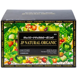 Thực phẩm bảo vệ sức khỏe JP Natural Organic Jpanwell bổ sung chất xơ, chống táo bón và tăng đề kháng (120 viên) 