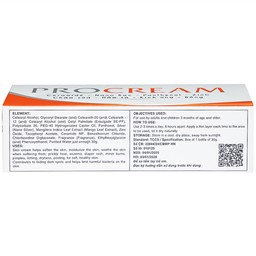 Kem bôi hăm tã, chàm sữa, bỏng, kích ứng da Procream 30g
