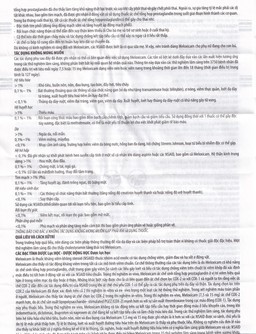 Thuốc Trosicam 7.5mg Alpex Pharma điều trị viêm đau xương khớp (3 vỉ x 10 viên)