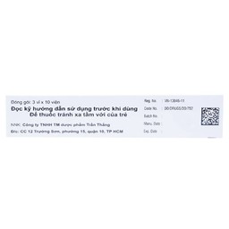 Viên nén Mexams 10 Celogen Pharma điều trị hen, viêm mũi dị ứng theo mùa (3 vỉ x 10 viên)