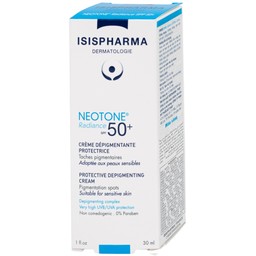 Kem chống nắng Isis Neotone Radiance SPF 50+ hỗ trợ mờ nám, làm trắng da (30ml)