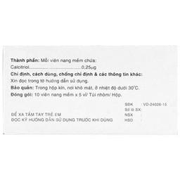 Thuốc Philbone-A Phil điều trị loãng xương, bệnh còi xương (5 vỉ x 10 viên)