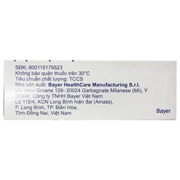 Thuốc Ciprobay 500mg Bayer điều trị nhiễm trùng (1 vỉ x 10 viên)