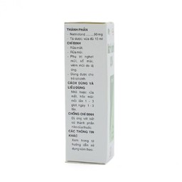 Thuốc nhỏ mắt, nhỏ mũi Natri Clorid 0,9% Pharmedic hỗ trợ rửa mắt, rửa mũi, phụ trị nghẹt mũi, sổ mũi (10ml)