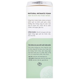 Dung dịch vệ sinh phụ nữ dạng bọt Daily Lady Moist và Fresh khử khuẩn khử mùi (100ml)