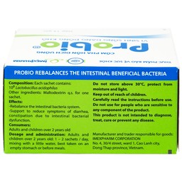 Cốm hỗ trợ tiêu hóa Probio(14 gói)