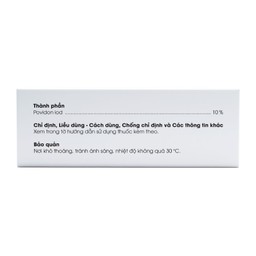 Dung dịch PVP - IODINE 10% Danapha sát trùng vết thương hoặc vết bỏng bề mặt (20ml)