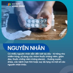 Có nhiều nguyên nhân dẫn đến loét dạ dày tá tràng