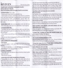 Thuốc BiviVen 600mg Reliv hỗ trợ cải thiện triệu chứng suy tuần hoàn tĩnh mạch bạch huyết (3 vỉ x 10 viên)