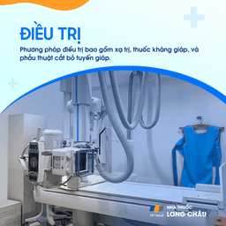 Điều trị Basedow bằng thuốc kháng giáp, xạ trị iod phóng xạ hoặc phẫu thuật cắt bỏ tuyến giáp