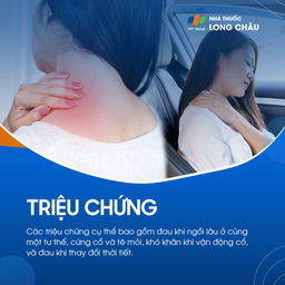 Triệu chứng đau cổ vai gáy: cứng và đau vùng cổ vai gáy