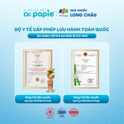 Khăn hạ sốt Dr.Papie 3M0+ Starmed (5 gói x 5 miếng) hạ nhiệt giảm sốt dùng cho trẻ từ 3 tháng tuổi