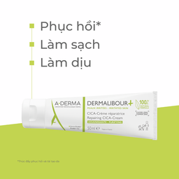 Kem bôi A-Derma Dermalibour+ Crème sát khuẩn phục hồi da (50ml)