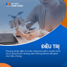 Phương pháp điều trị cháy nắng bao gồm sử dụng kem dưỡng ẩm và lô hội để làm dịu da