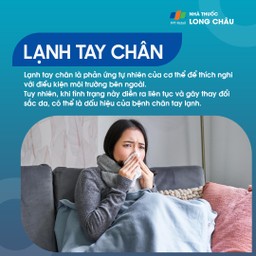 Lạnh tay chân là một phần của phản ứng tự nhiên khi cơ thể điều chỉnh nhiệt độ để thích nghi với điều kiện môi trường bên ngoài