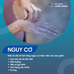 Đối tượng có nguy cơ cao mắc viêm da: Trẻ em, người có tiền sử dị ứng
