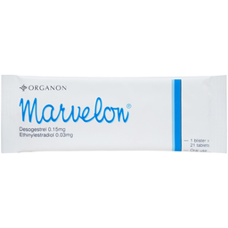 Thuốc tránh thai Marvelon Organon (21 viên)
