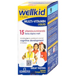 Siro bổ sung vitamin khoáng chất cho trẻ emWellKid Multi-Vitamin Liquid (150ml)