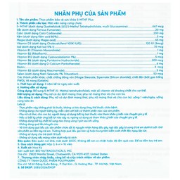 Viên uống 5-MTHF Plus bổ sung một số vitamin và khoáng chất cho cơ thể (3 vỉ x 10 viên)