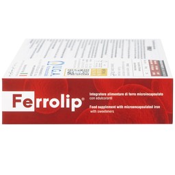 Sắt Ferrolip Uga hỗ trợ tạo hồng cầu, giúp giảm nguy cơ thiếu máu do thiếu sắt (20 gói)