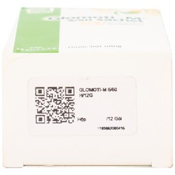 Bột Glomoti-M Glomed điều trị triệu chứng buồn nôn (12 gói x 1.5g)