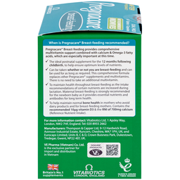 Viên bổ sung vitamin và khoáng chất cho phụ nữ cho con bú Vitabiotics Pregnacare Breast Feeding (6 vỉ x 14 viên)
