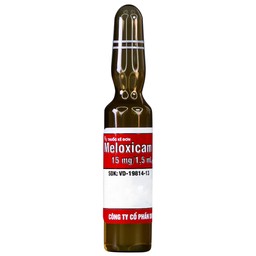 Dung dịch tiêm Meloxicam 15mg/1.5ml Danapha điều trị đau viêm xương khớp (10 ống)