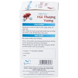 Viên uống bổ sung canxi giúp xương răng chắc khỏe Calci Nano Hải Thượng Vương (60 viên)